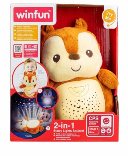 Ardilla Proyector Winfun Para Bebé