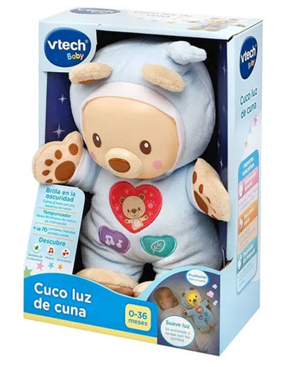 Espantacuco Osito Cuco Luz De Cuna Vtech